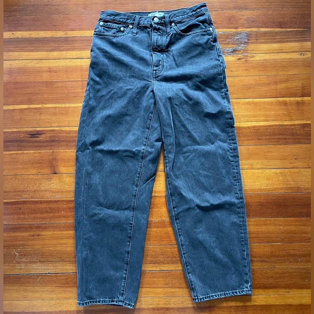 Madewell Balloon button fly denim